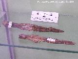 Necrpolis de Santa Isabel. Puntas de lanza ibricas. Museo San Antonio de Padua - Martos