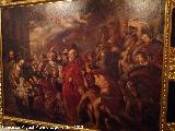 Catedral de Jan. Museo. Adoracin de los Reyes Magos. Copia de uno de Rubens. Siglo XVII