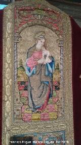 Catedral de Jan. Museo. Casulla de San Blas. Detalle