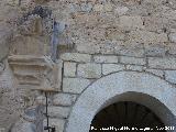 Castillo de La Guardia. Torre del Homenaje. Restos de una mnsula externa