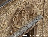 Catedral de Jan. Fachada Sur. Escudo de la Catedral