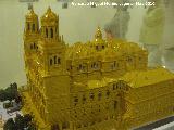 Catedral de Jan. Fachada Sur. Maqueta de platilina de Agustn Garzn