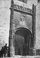 Iglesia de la Magdalena. Fotografa de Genaro Ximnez, tomada en invierno de 1878