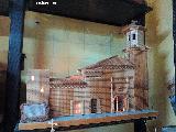 Iglesia de la Magdalena. Maqueta realizada por Luis Barbero