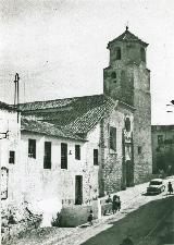 Iglesia de la Magdalena. Foto antigua. Archivo IEG