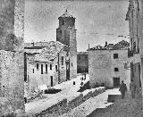 Iglesia de la Magdalena. Foto antigua. Fotografa de Jaime Rosell Caada. Archivo IEG