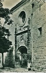 Iglesia de la Magdalena. Foto antigua. Archivo IEG