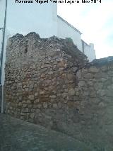 Muralla de la Villa. Torren y Muralla de la Calle Adarve. Torren a intramuros