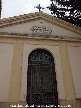 Cementerio de Martos. Capilla Panten