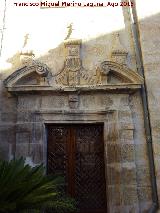 Convento de las Bernardas. Puerta izquierda