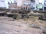 Excavacin arqueolgica de la Escuela de Enfermera . 