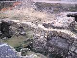 Excavacin arqueolgica de la Escuela de Enfermera . 