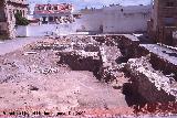 Excavacin arqueolgica de la Escuela de Enfermera . 
