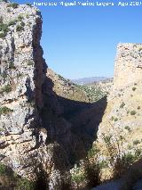 Los Caones. La Cerradura desde los Caones