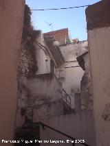 Muralla de Jan. Torren del Arco. La casa que tiene por encima es la Asociacin de Vecinos Santa Catalina