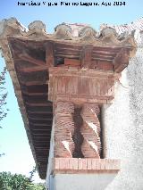 Casera de la Vereda. Columnas