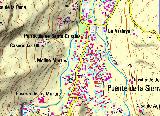 Casera de los Martos. Mapa