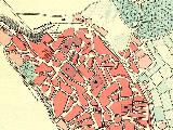 Calle Quero. Mapa de principios del siglo XX