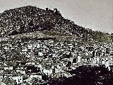 Cerro de Santa Catalina. Foto antigua. Foto de la Biblioteca Nacional