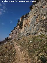 Cerro de Santa Catalina. Paredes rocosas del sur