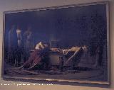 Museo Provincial. La muerte de Sneca premiado en la Exposicin Nacional de 1871 con medalla de la clase, obra de Manuel Domnguez. Propiedad del Museo del Prado