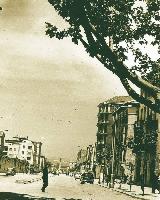 Foto antigua Paseo de la Estación. Foto antigua