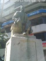 Bernab Soriano. Monumento en la Plaza de la Constitucin - Jan