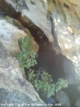 Cascada Sexta de la Osera. Encajonamiento de la cascada