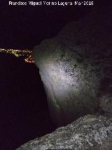 Cueva del Contadero. Barranco de noche