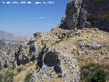 Cueva del Contadero. En direccin hacia los tajos desde el Contadero