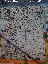 Batalla de Bailn. Mapa de la contienda de Bernardo Jurado. Casa de Postas - Villanueva de la Reina