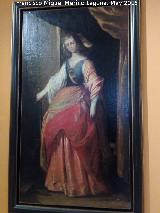 Sebastin Martnez Domedel. Santa Catalina de Alejandra. De Sebastin Martnez siglo XVII. Museo Provincial de Jan