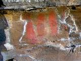 Pinturas rupestres de la Morciguilla de la Cepera I. Pinturas del sector II