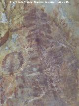 Pinturas rupestres del Barranco de la Cueva Grupo I. Ramiforme