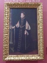 Felipe II. Isabel de Valois. Copia del cuadro de Anguisola Sofonisra. Exposicin Palacio Episcopal Salamanca