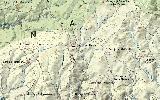 Cortijo del Hierro. Mapa
