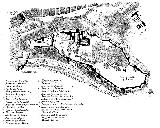 Alhambra. Plano de F. J. Parcerisa 1850