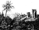 Alhambra. Dibujo de F. J. Parcerisa 1850