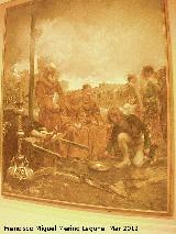 lvaro de Luna. Pedir limosna para el entierro de D. lvaro de Luna de Manuel Ramrez Ibez de 1884. Museo Provincial de Jan