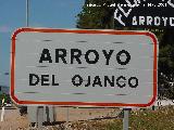 Arroyo del Ojanco. Cartel