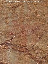 Pinturas rupestres del Barranco de la Cueva Grupo II. Figura indeterminada