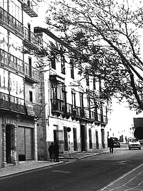 Palacio de los Condes de Corbull - Palacio de los Condes de Corbull. Foto antigua