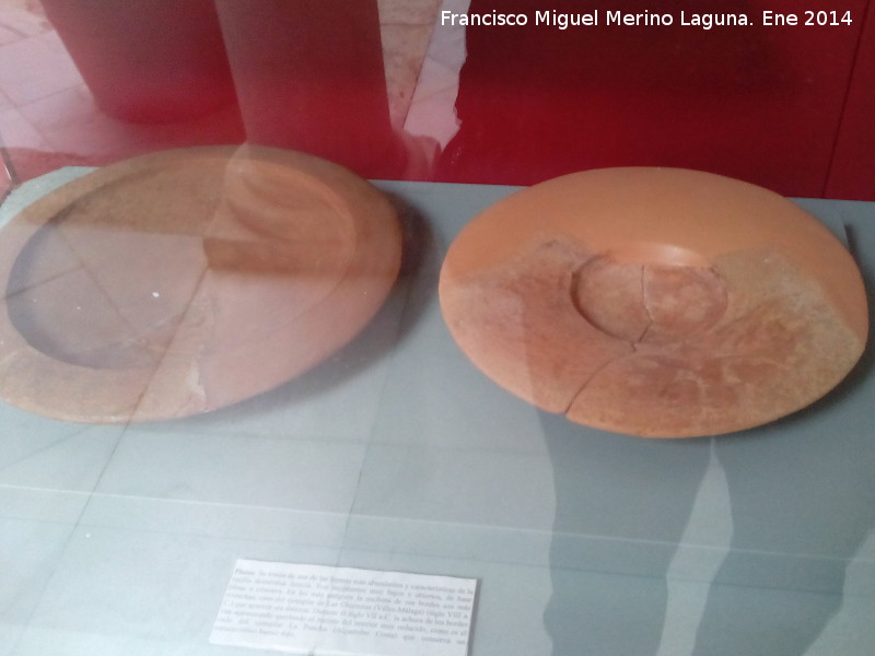Chorreras - Chorreras. Platos fencios. Siglo VII a.C. Museo arqueolgico de Vlez Mlaga