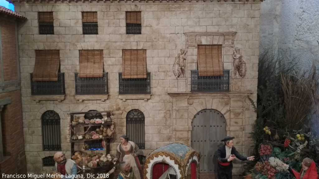 Palacio de los Cobaleda Nicuesa - Palacio de los Cobaleda Nicuesa. Beln Napolitado de la Catedral de Jan