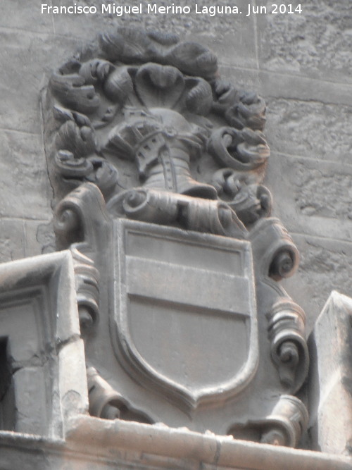 Palacio de los Cobaleda Nicuesa - Palacio de los Cobaleda Nicuesa. Escudo de los Nicuesa