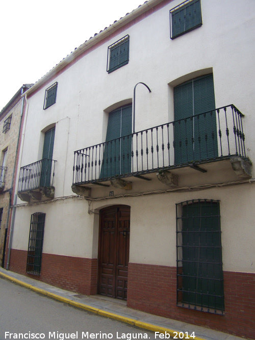 Casa de la Avenida Virgen de la Consolacin n 16 - Casa de la Avenida Virgen de la Consolacin n 16. Fachada