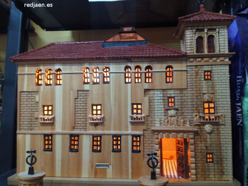 Palacio del Capitn Quesada - Palacio del Capitn Quesada. Maqueta realizada por Luis Barbero