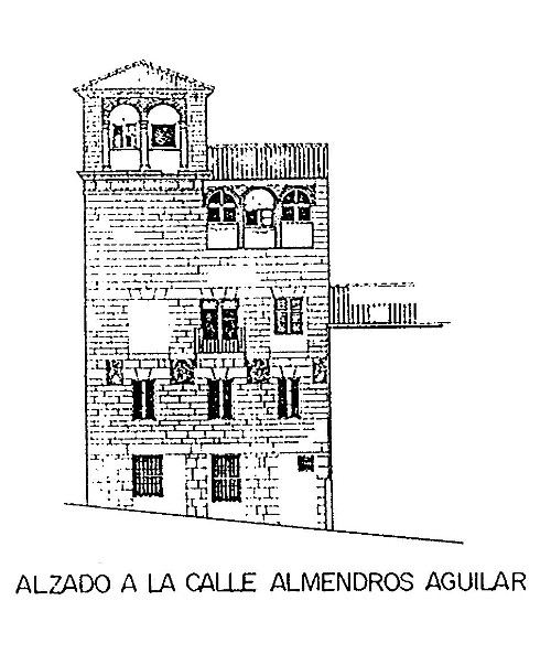 Palacio del Capitn Quesada - Palacio del Capitn Quesada. Alzado