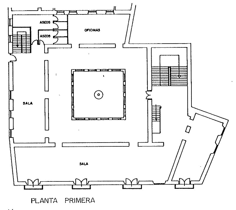 Palacio del Capitn Quesada - Palacio del Capitn Quesada. Plano