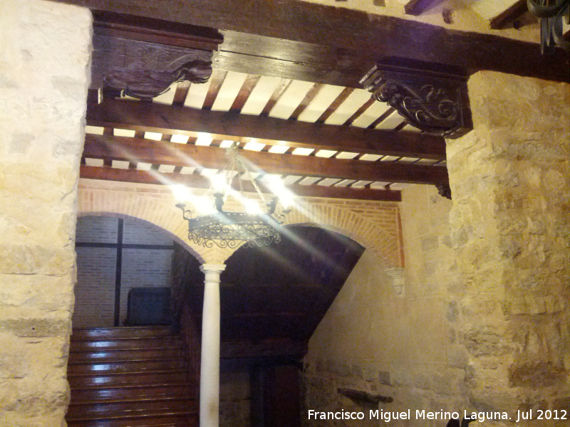 Palacio del Capitn Quesada - Palacio del Capitn Quesada. Escalera
